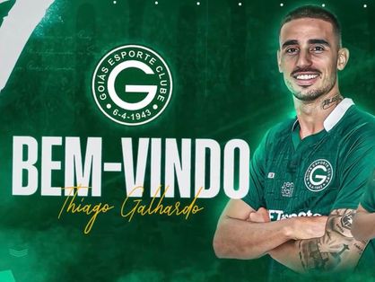 Thiago Galhardo anunciado pelo Goiás